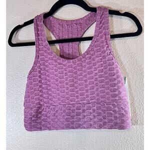 NWT OTOS Plus 2XL Active Wicking Sports Stretch Bra Textured